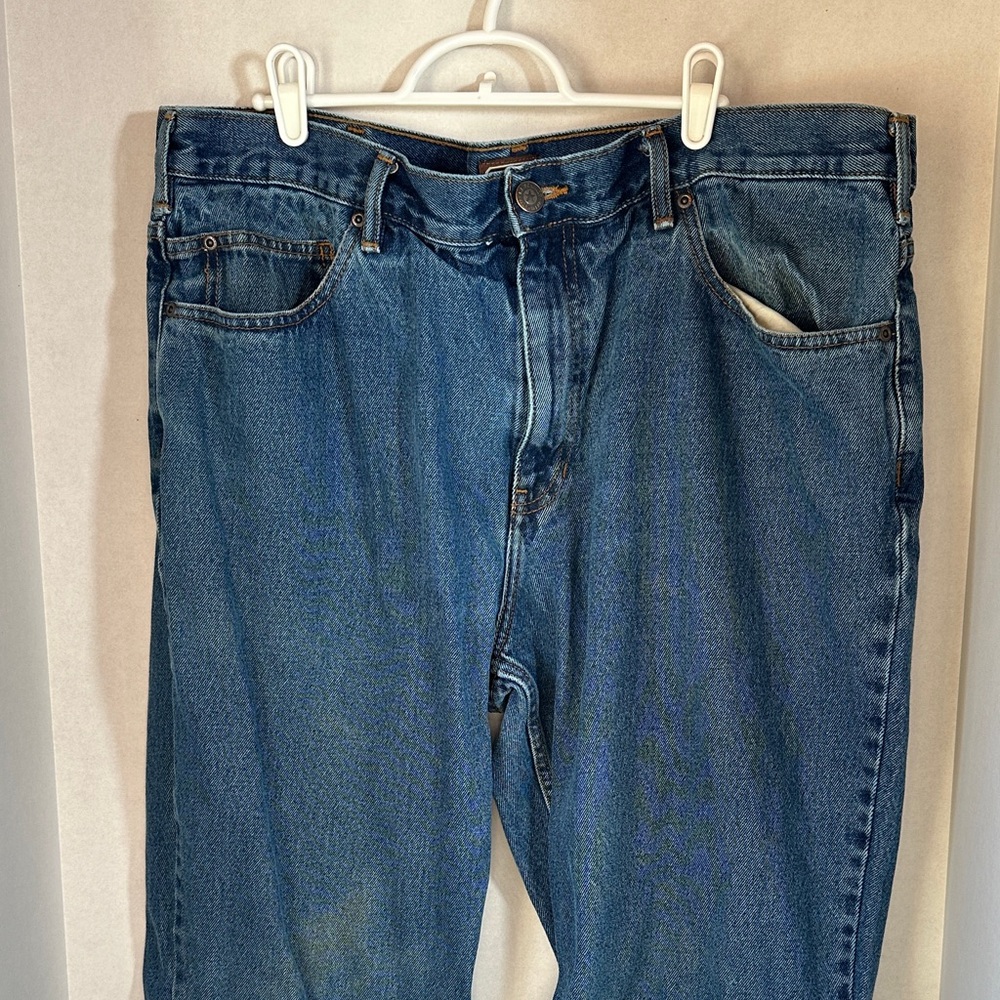 Schmidt workwear denim blue jeans size 38x36